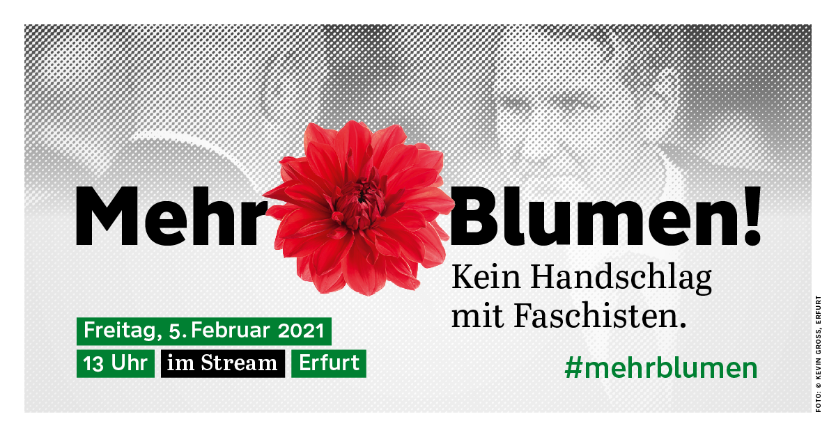 Banner der Kampagne "Mehr Blumen"